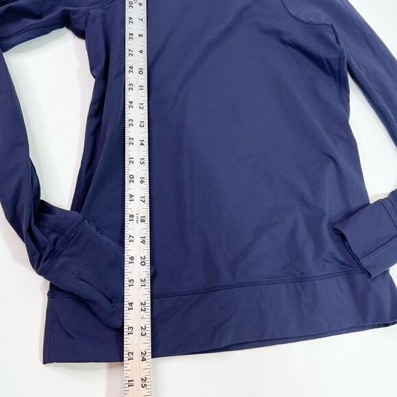 Lululemon Cadence Crusher Hoodie Womens 4 Deep Indigo Pullover Long Sleeve - Picture 4 of 9